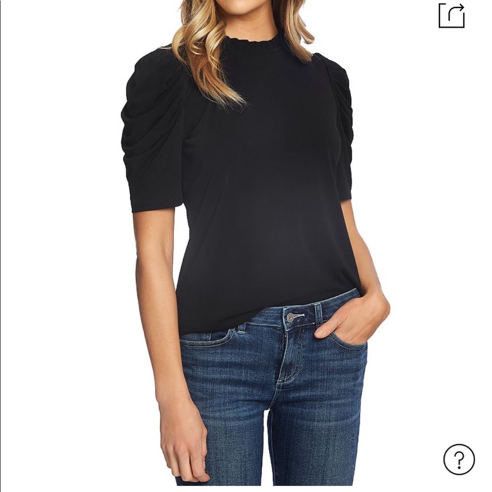 Cece puff, short sleeve top